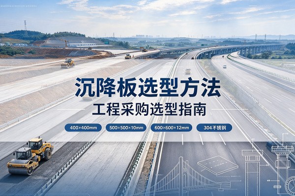 淮安沉降板选择方法