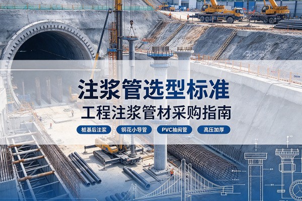 淮安注浆管选型标准