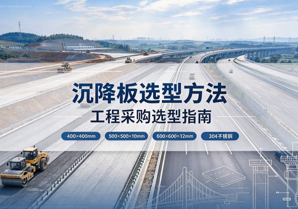 淮安沉降板选择方法