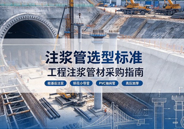 淮安注浆管选型标准
